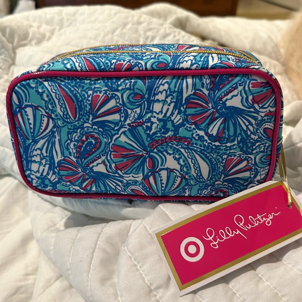 Lilly Pulitzer for Target cosmetic case NWT